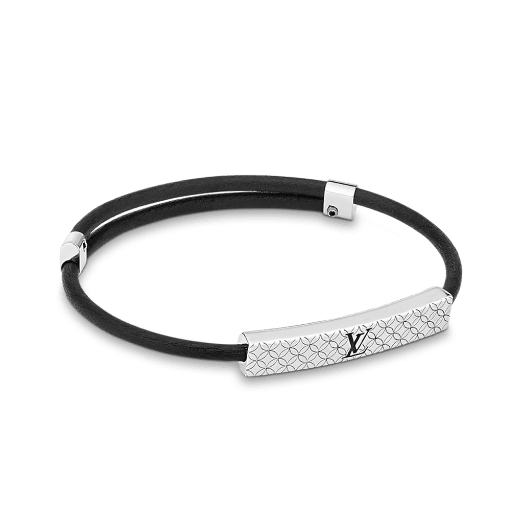 18K Louis Vuitton Champs Elysees Black Bracelet