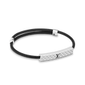 18K Louis Vuitton Champs Elysees Black Bracelet