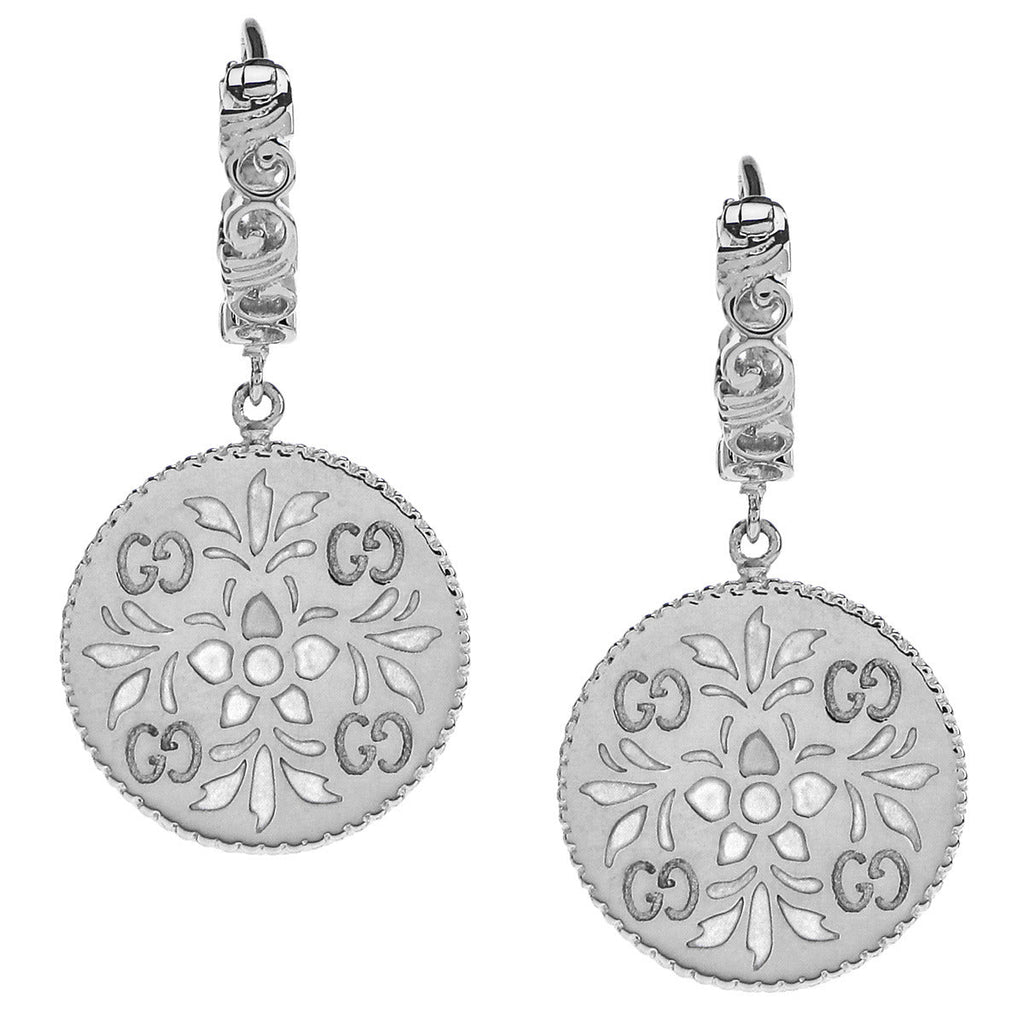 18K GucciG Icon Blooms Earrings