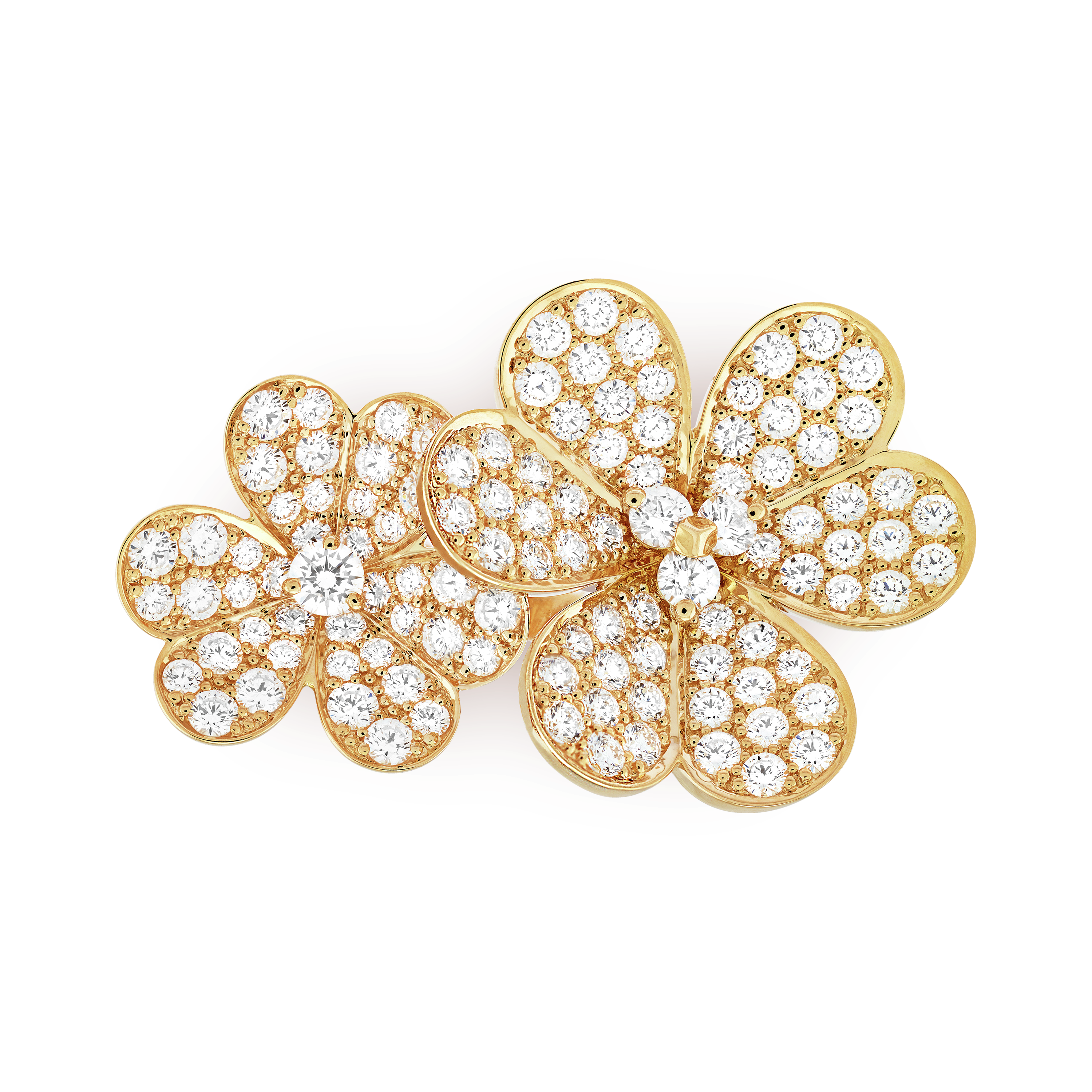 18K Van Cleef & Arpels Frivole Between the Finger Ring