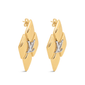 18K Louis Vuitton GO-14 Earrings