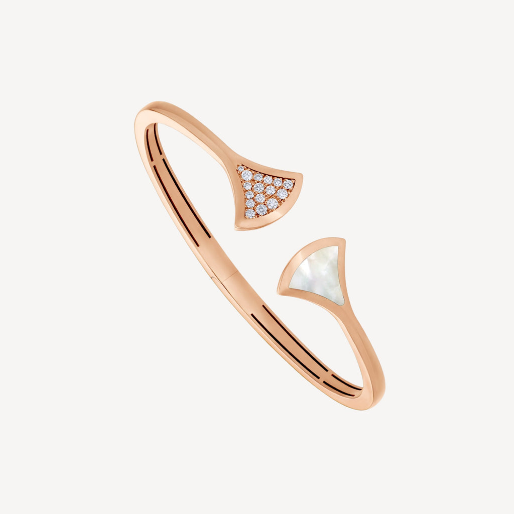 18K BVLGARI BV DIVAS' DREAM Bangle Bracelet