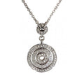 18K BVLGARI BV Cerchi Astrale Diamond Necklace