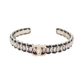 18K Chanel Cuff Strass Open Bracelet