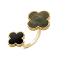 18K Van Cleef & Arpels Magic Alhambra Clover Ring