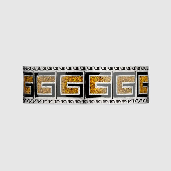 Gucci Cube Yellow Wide Bracelet