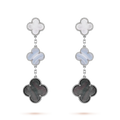 18K Van Cleef & Arpels Magic Alhambra Three Motifs Earrings