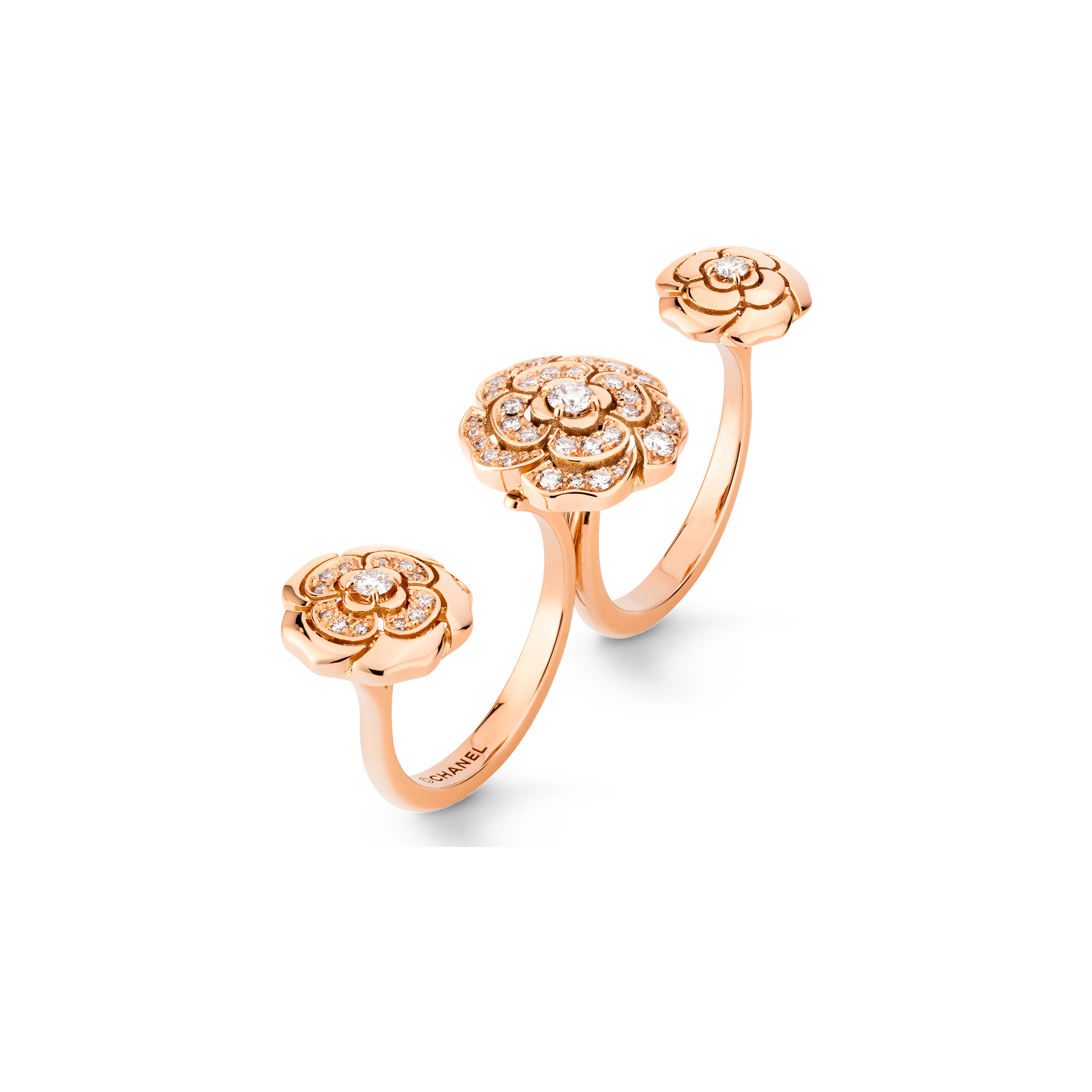 18K Chanel Extrait De Cam隆搂|lia Transformable Ring