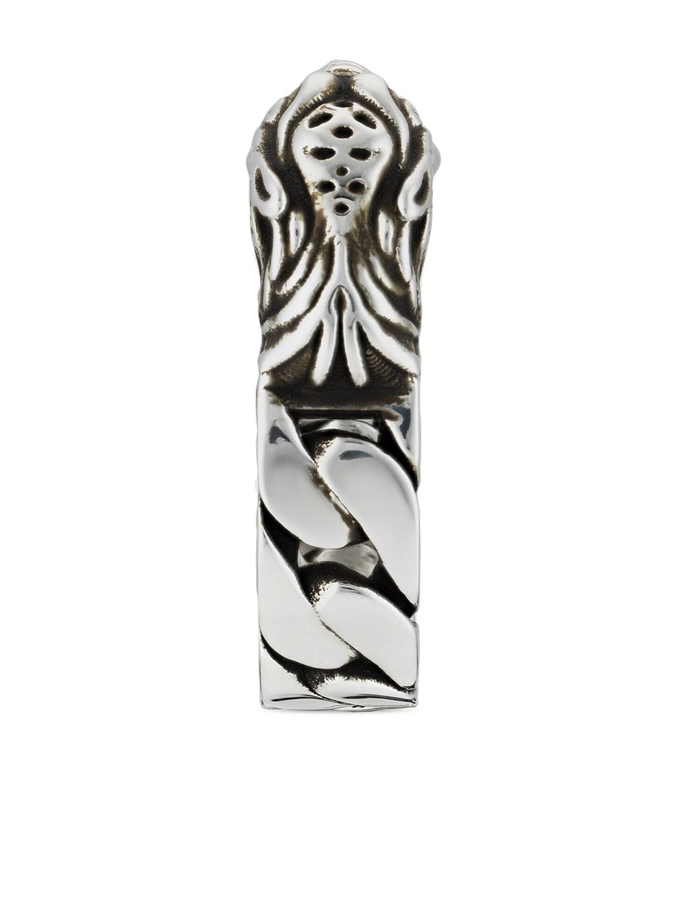 Gucci Tiger Head Chain Ring