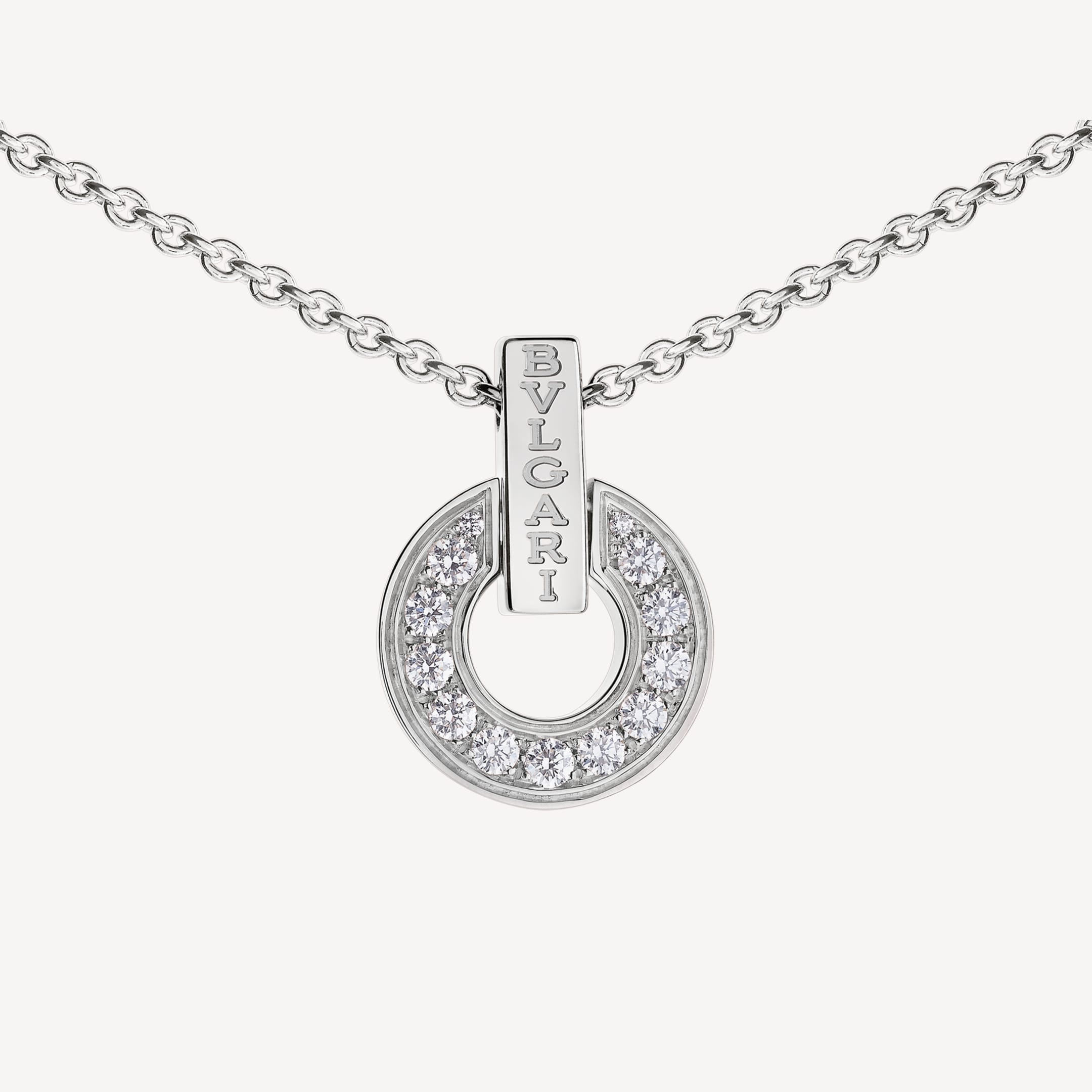 18K BVLGARI BV Diamonds Necklace