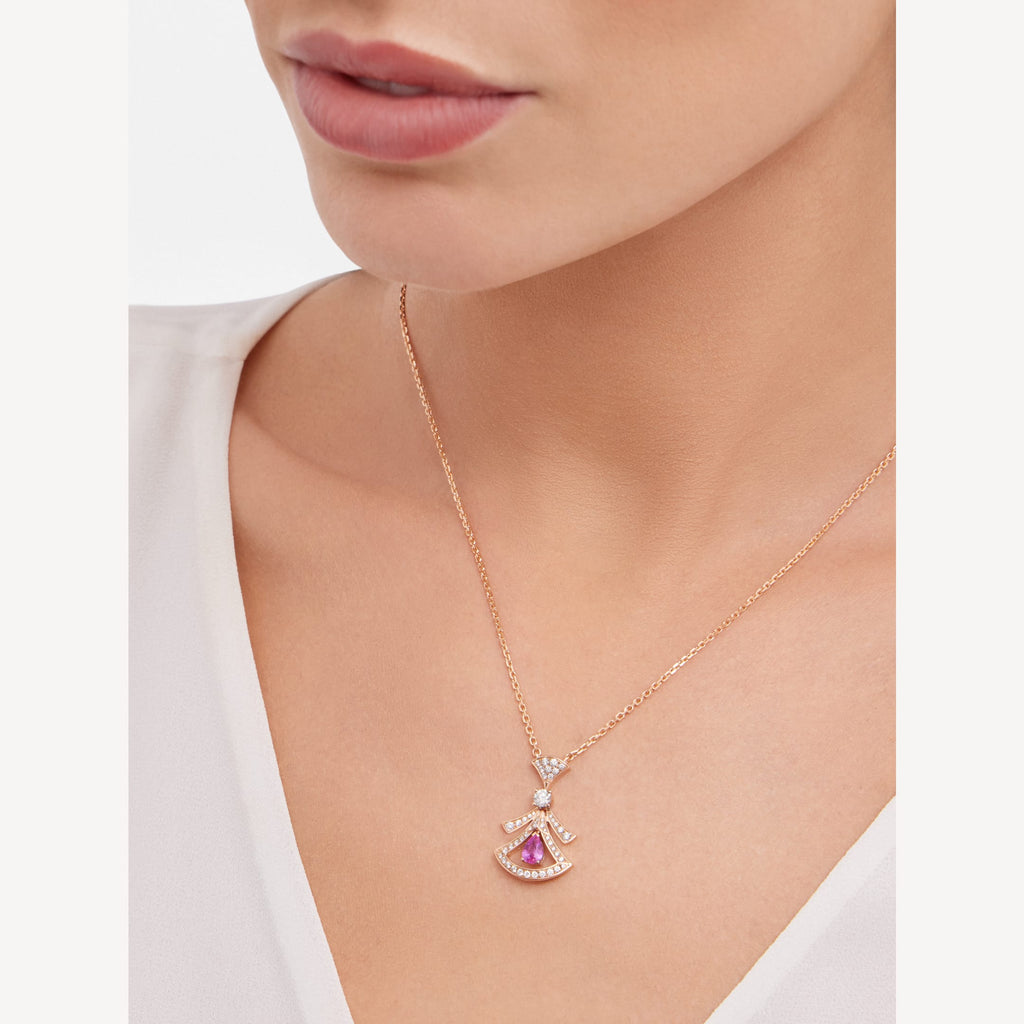 18K BVLGARI Divas' Dream Diamonds Necklace