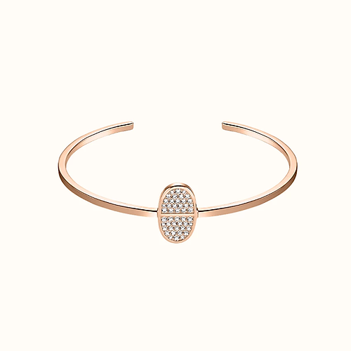 18K Chaine d'Ancre Verso Hermes Bracelet