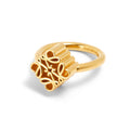 18K Loewe Anagram Single Anagram Ring