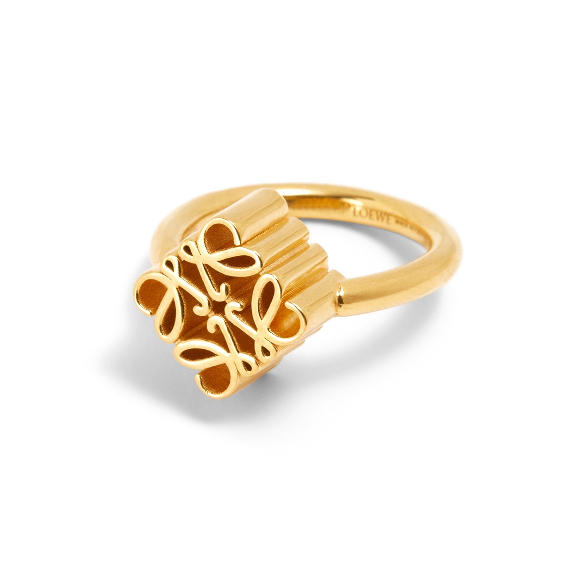 18K Loewe Anagram Single Anagram Ring