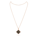 18K Van Cleef & Arpels Magic Alhambra One Motif Pearl Necklace