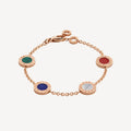 18K BVLGARI BV Carnelian Bracelet
