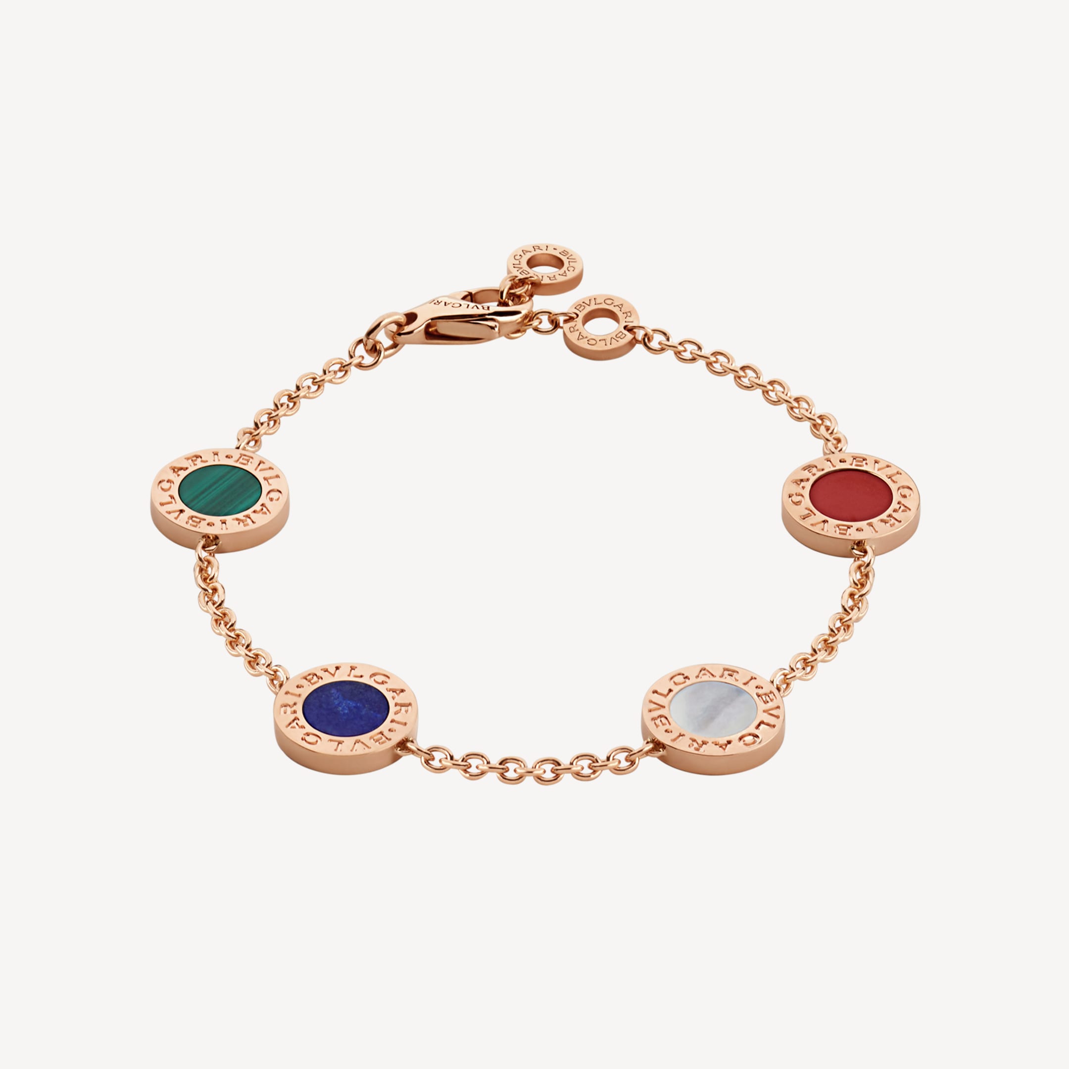 18K BVLGARI BV Carnelian Bracelet