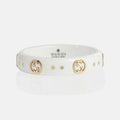 18K Gucci Icon White Zirconia Ring