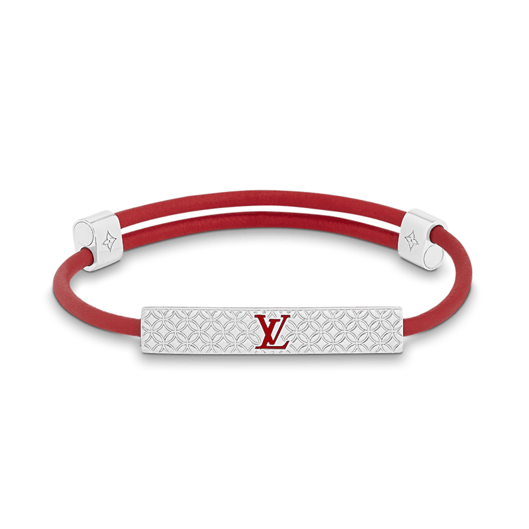 18K Louis Vuitton Champs Elysees Red Bracelet