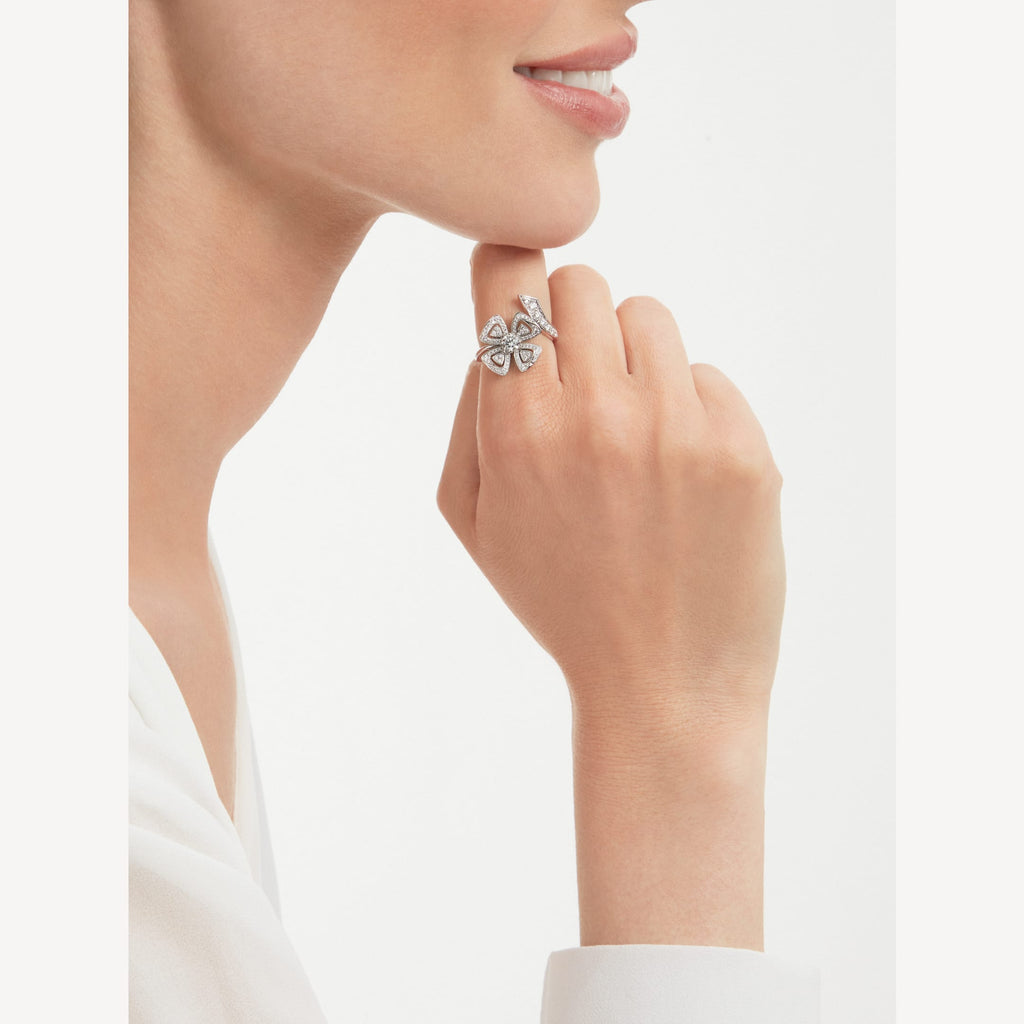 18K BVLGARI BV Fiorever Ring
