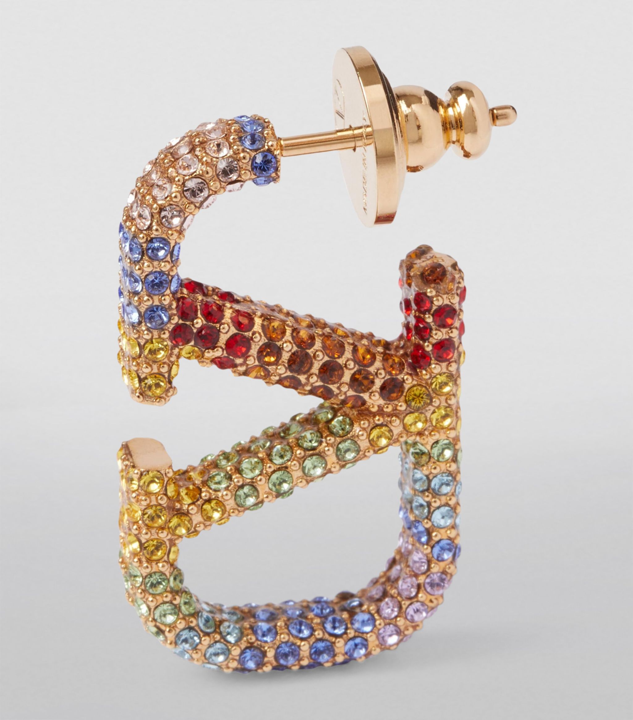 18K Valentino Garavani Vlogo Signature Earrings