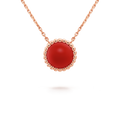 18K Van Cleef & Arpels Perlee couleurs Carnelian Necklace