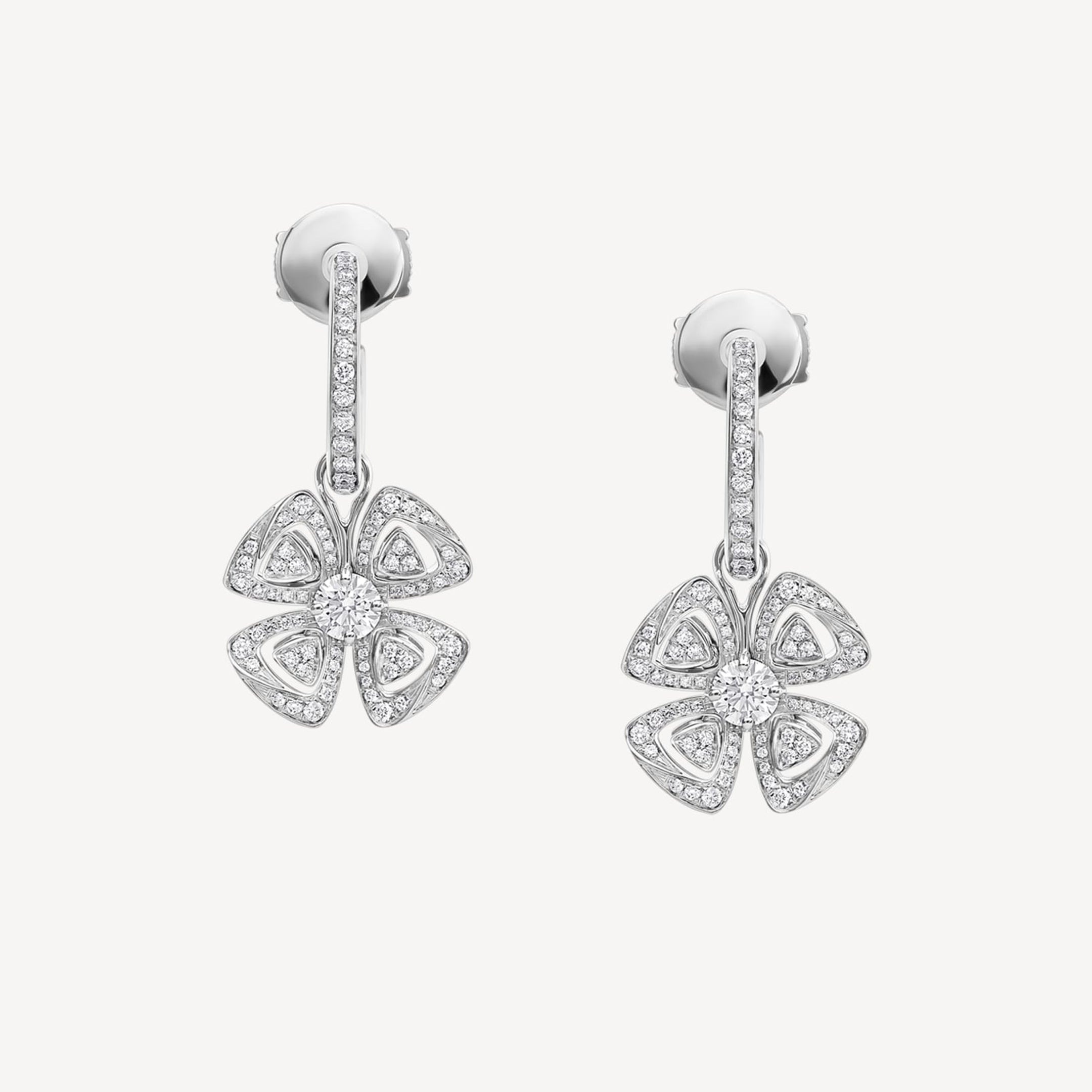 18K BVLGARI BV Fiorever Earrings