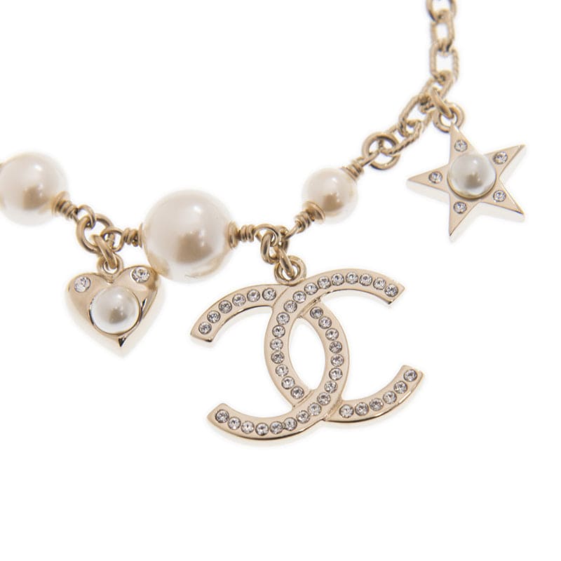 18K Chanel Pearls & Diamonds Bracelet