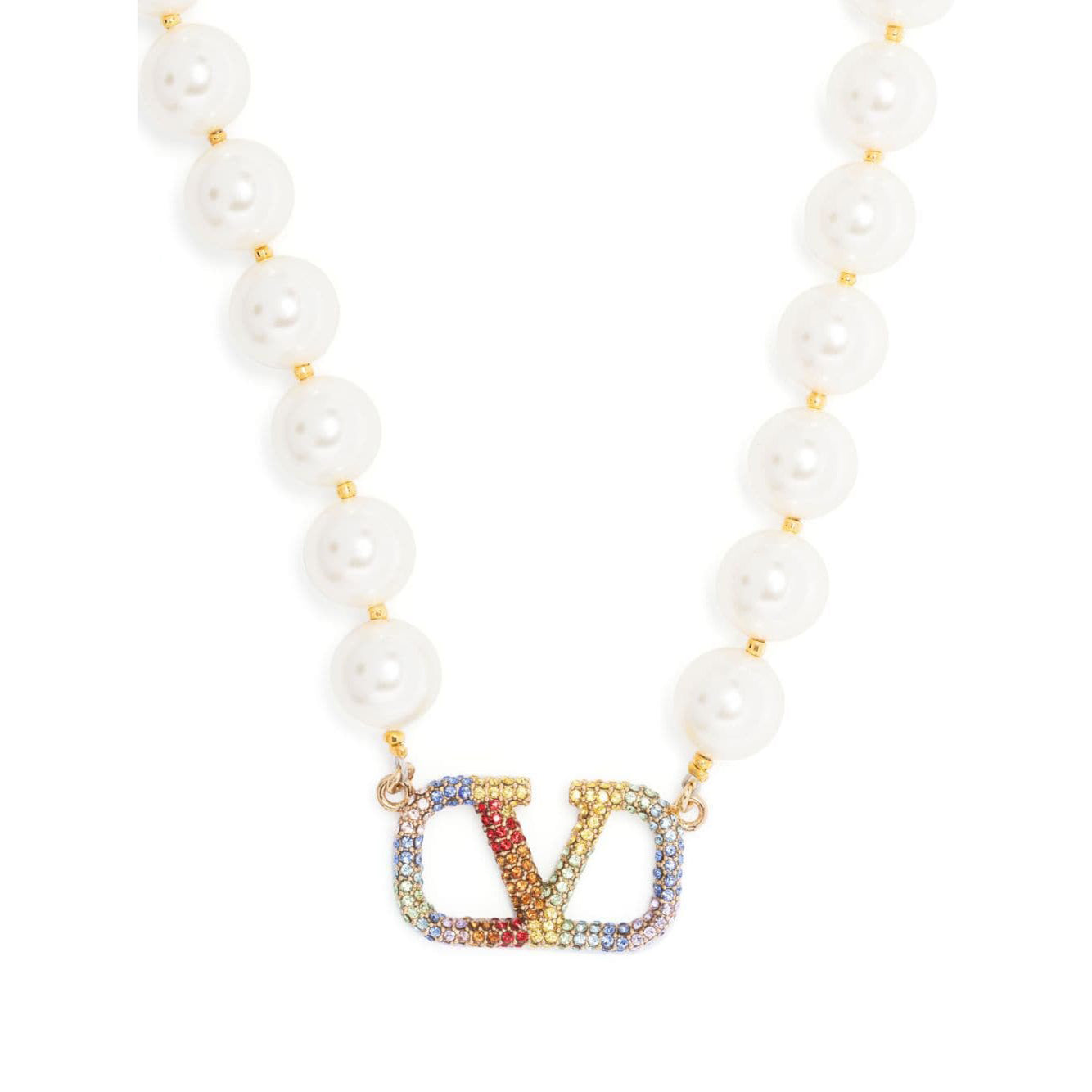 18K Valentino Garavani VLogo Signature Necklace