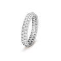 18K Van Cleef & Arpels Couture Wedding Diamond Ring