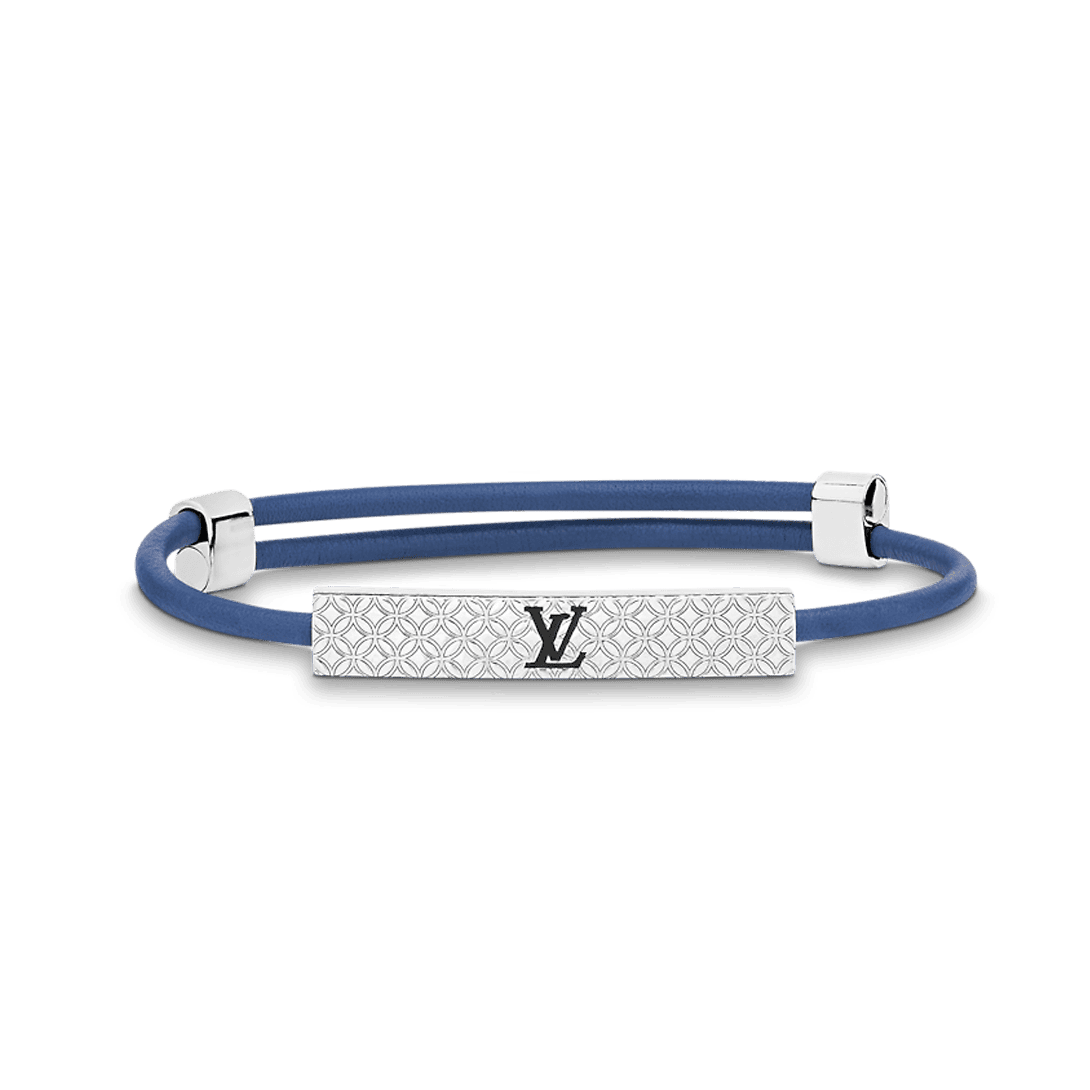 18K Louis Vuitton Champs Elysees Blue Bracelet