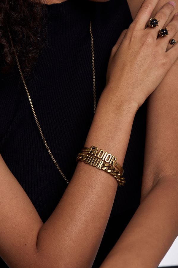 18K Dior J'Adior Open Cuff Bracelet