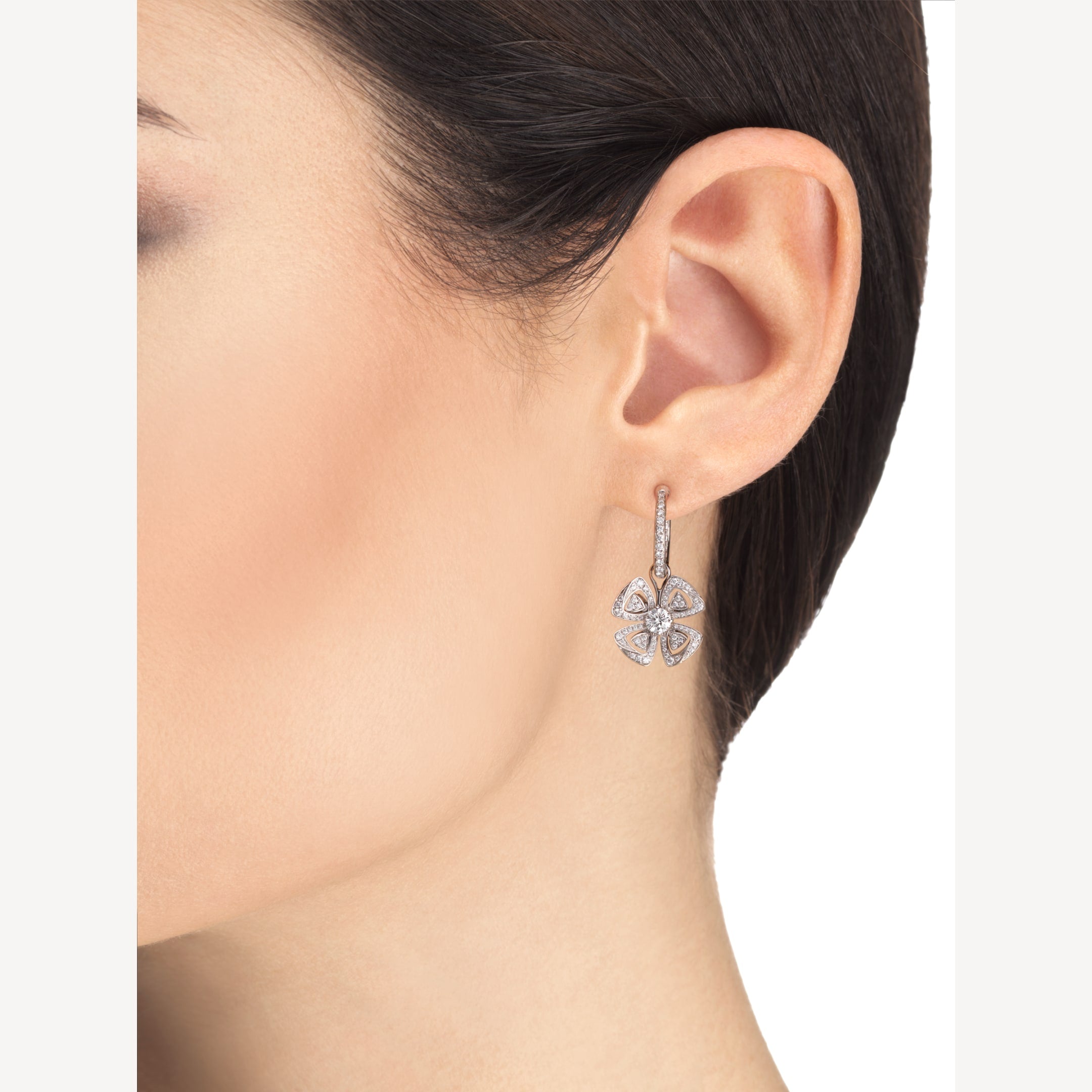 18K BVLGARI BV Fiorever Earrings