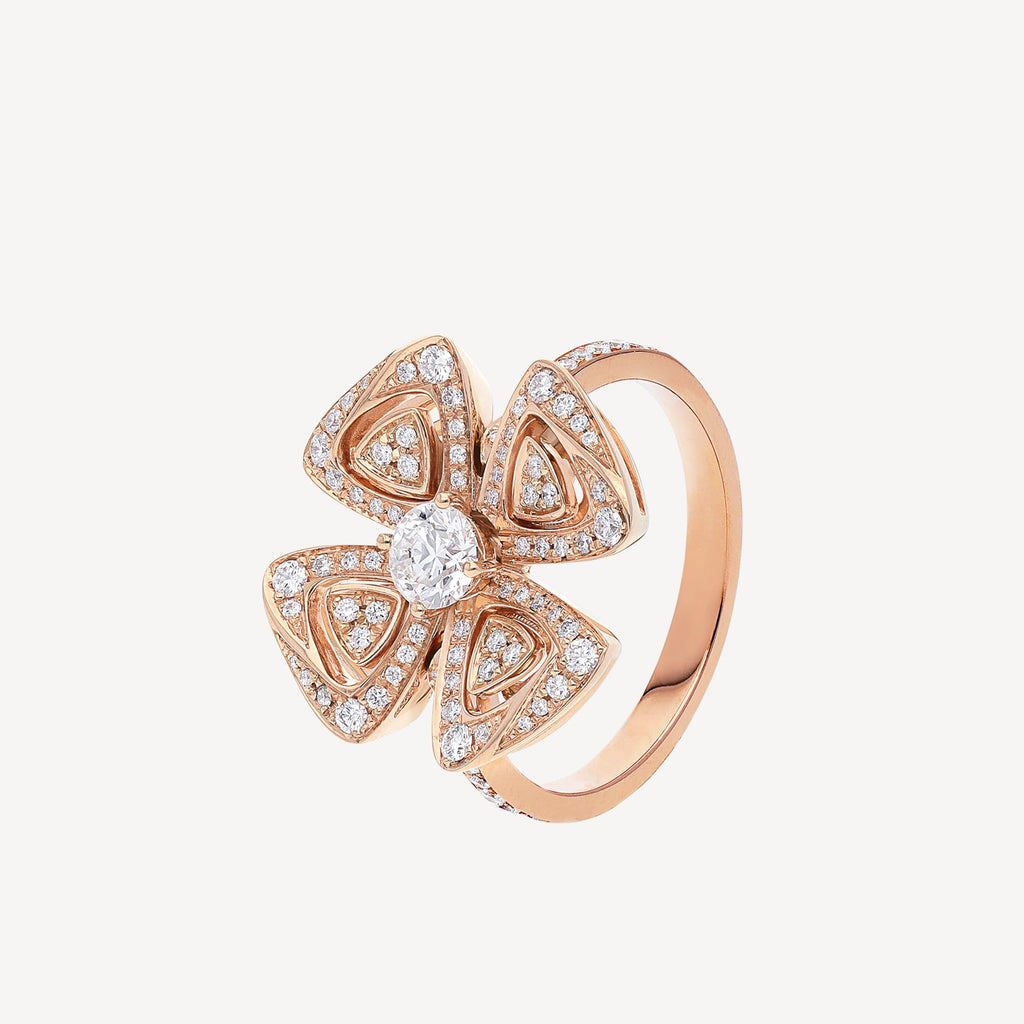 18K BVLGARI BV Fiorever Ring