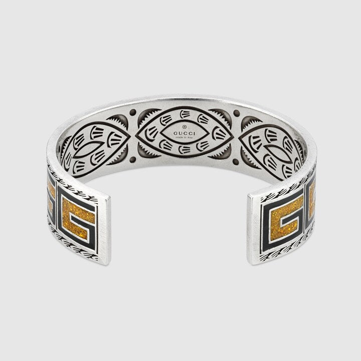 Gucci Cube Yellow Wide Bracelet