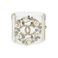 18K Chanel Transparent Cuff Bracelet