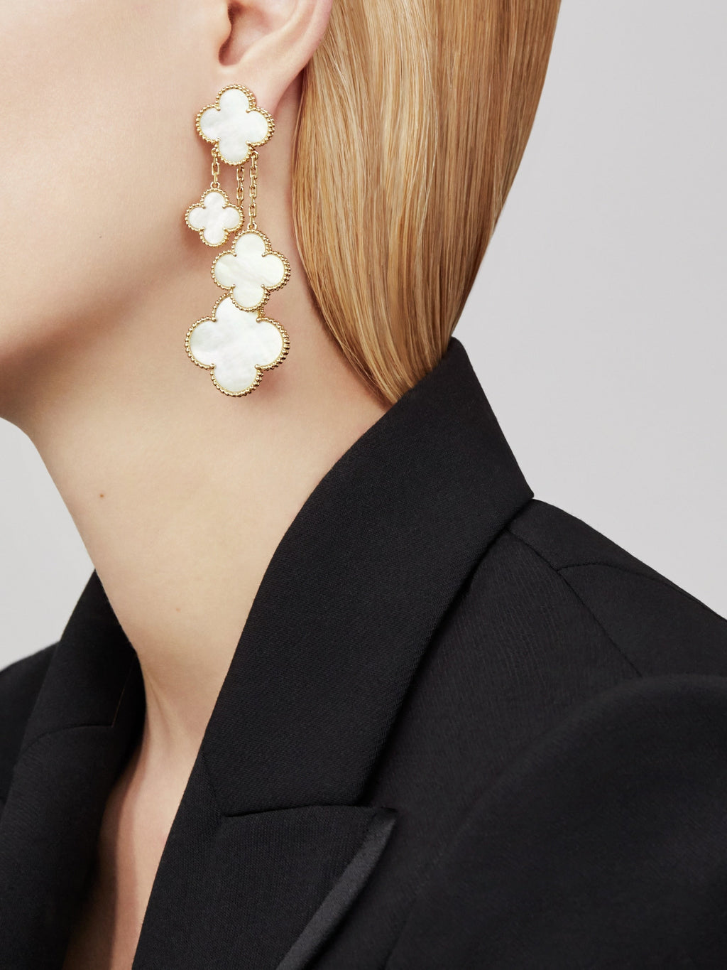 18K Van Cleef & Arpels Magic Alhambra Four Motifs Earrings