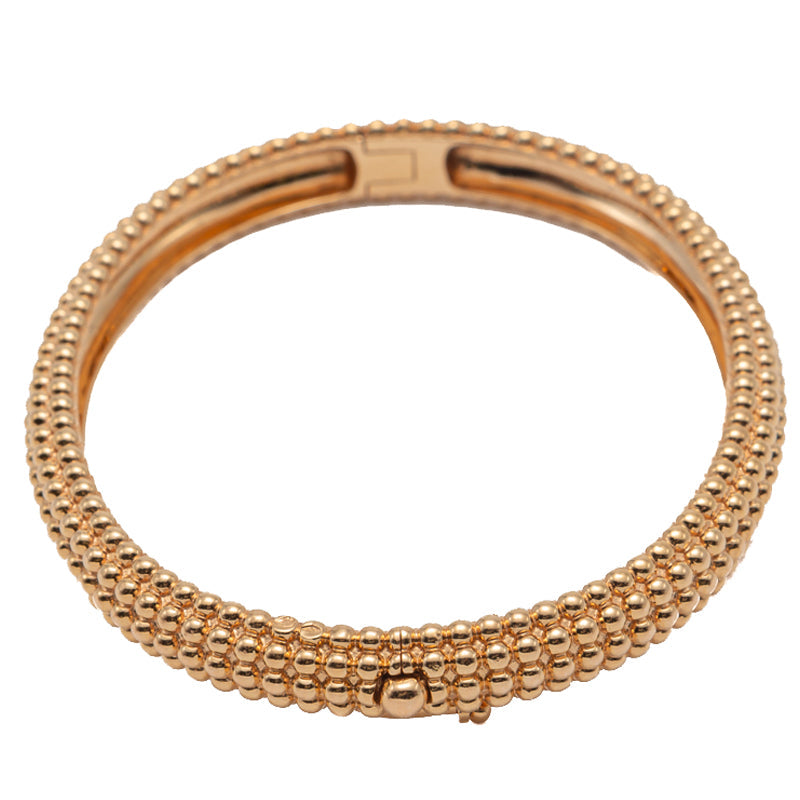 18K Van Cleef & Arpels Perlee Pearls Five Rows Bracelet