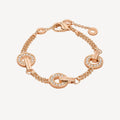 18K BVLGARI BV Openwork Bracelet