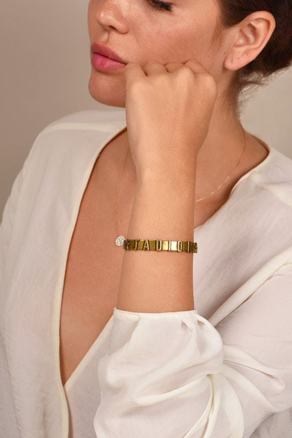 18K Dior J'Adior Star Open Cuff Bracelet