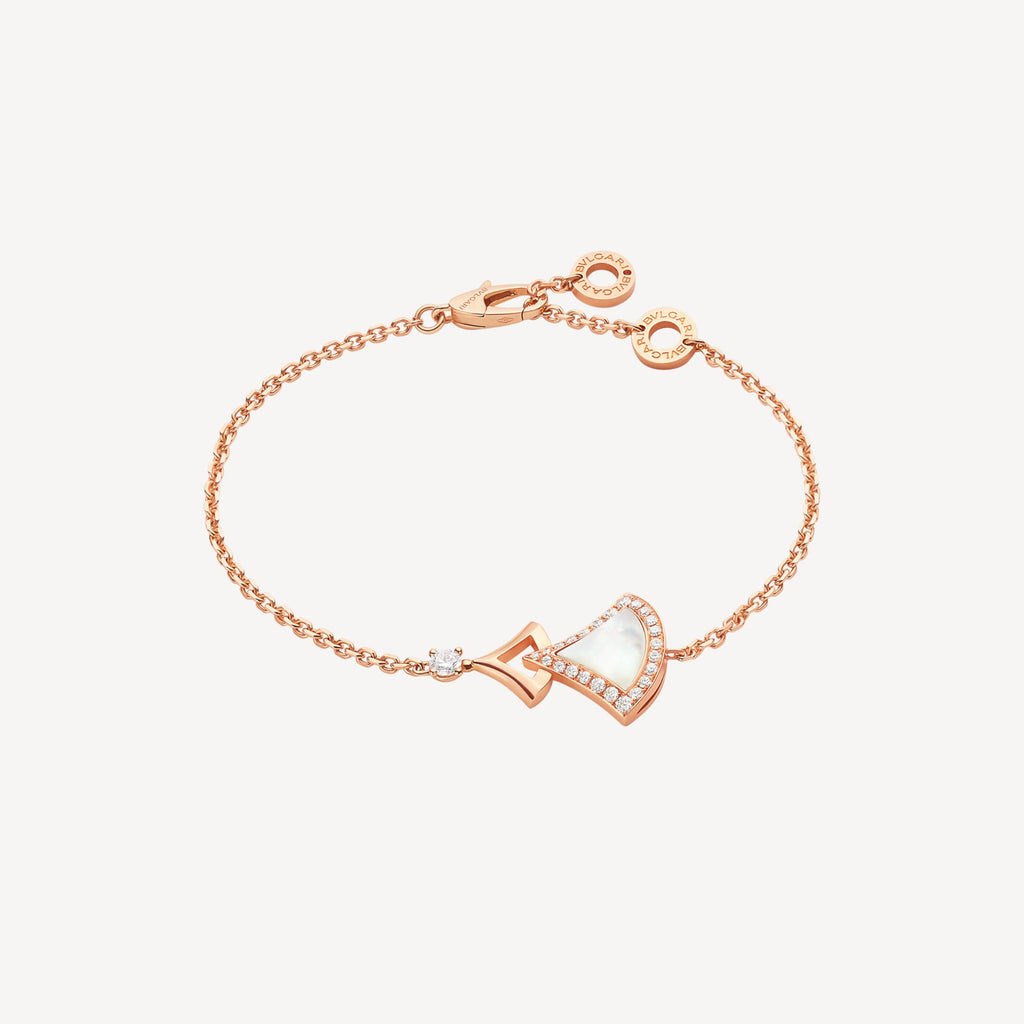 18K BVLGARI BV Divas' Dream Pearl Bracelet