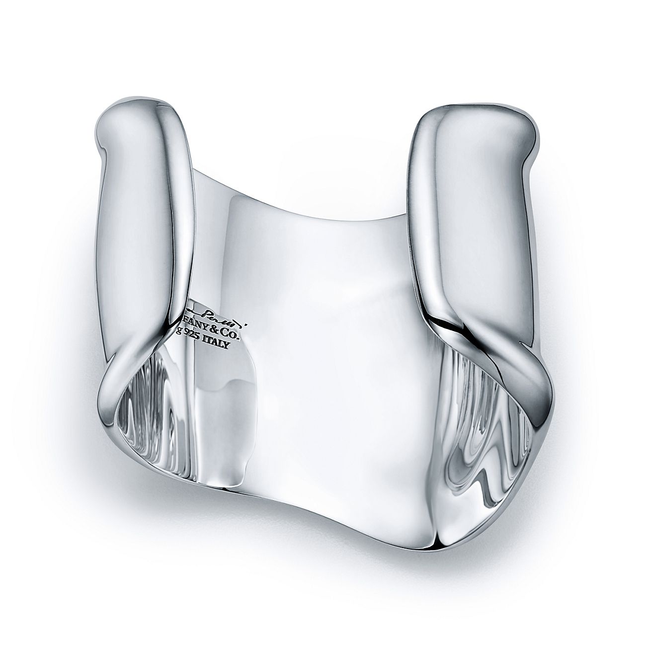 Tiffany Elsa Peretti Medium Bone Cuff Bracelet