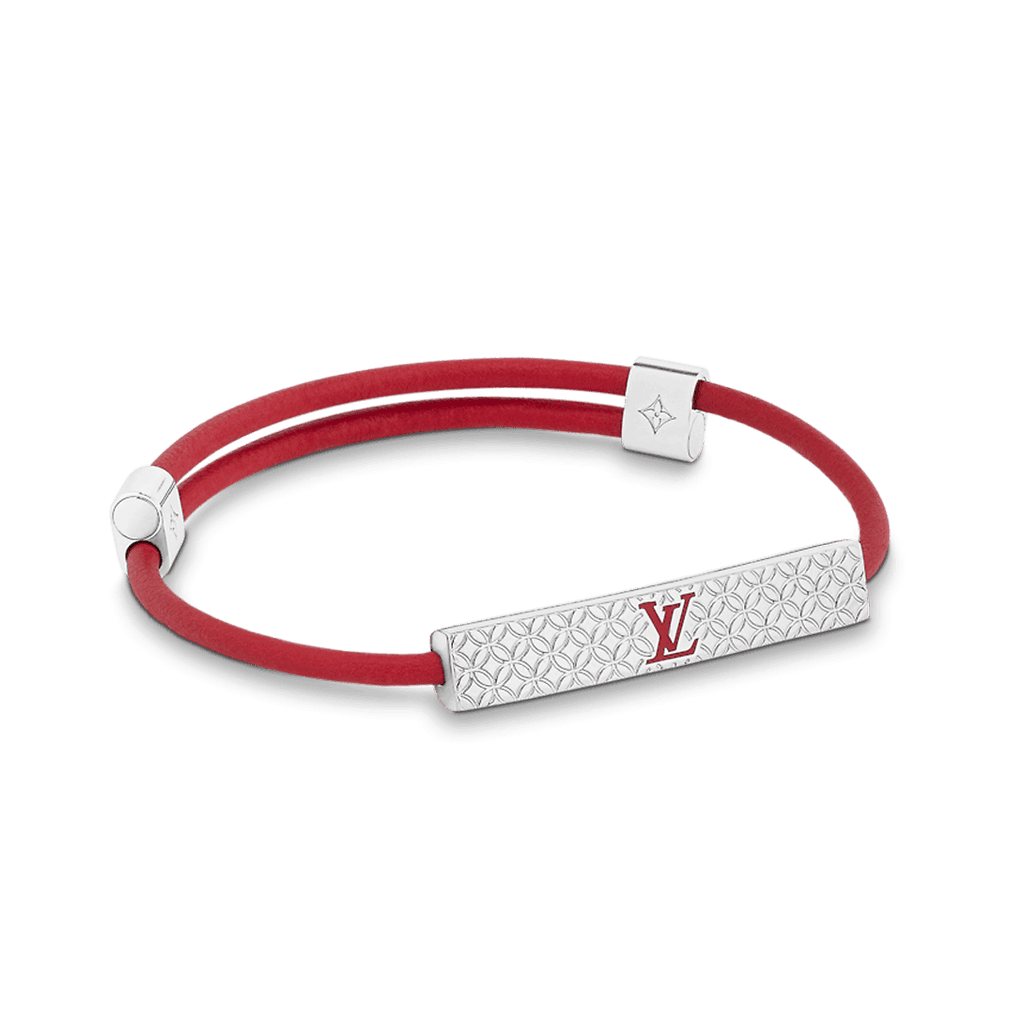 18K Louis Vuitton Champs Elysees Red Bracelet
