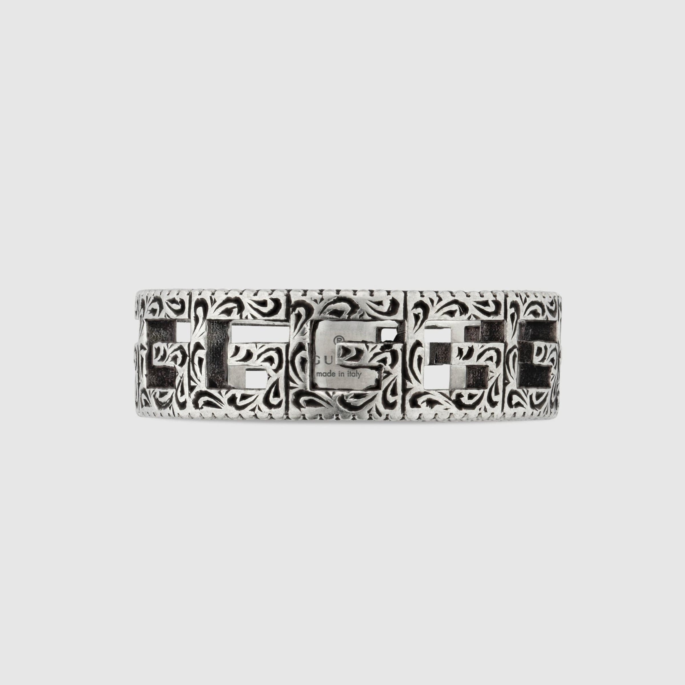 Gucci Square G 5mm Ring