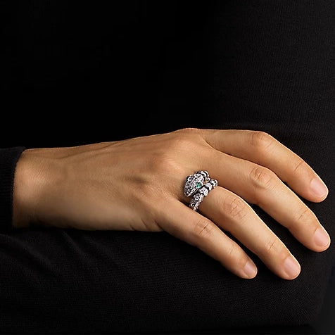 18K BVLGARI BV Serpenti Tubolari Ring