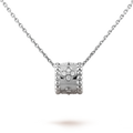 18K Van Cleef & Arpels Perlee Clovers Pendant Necklace