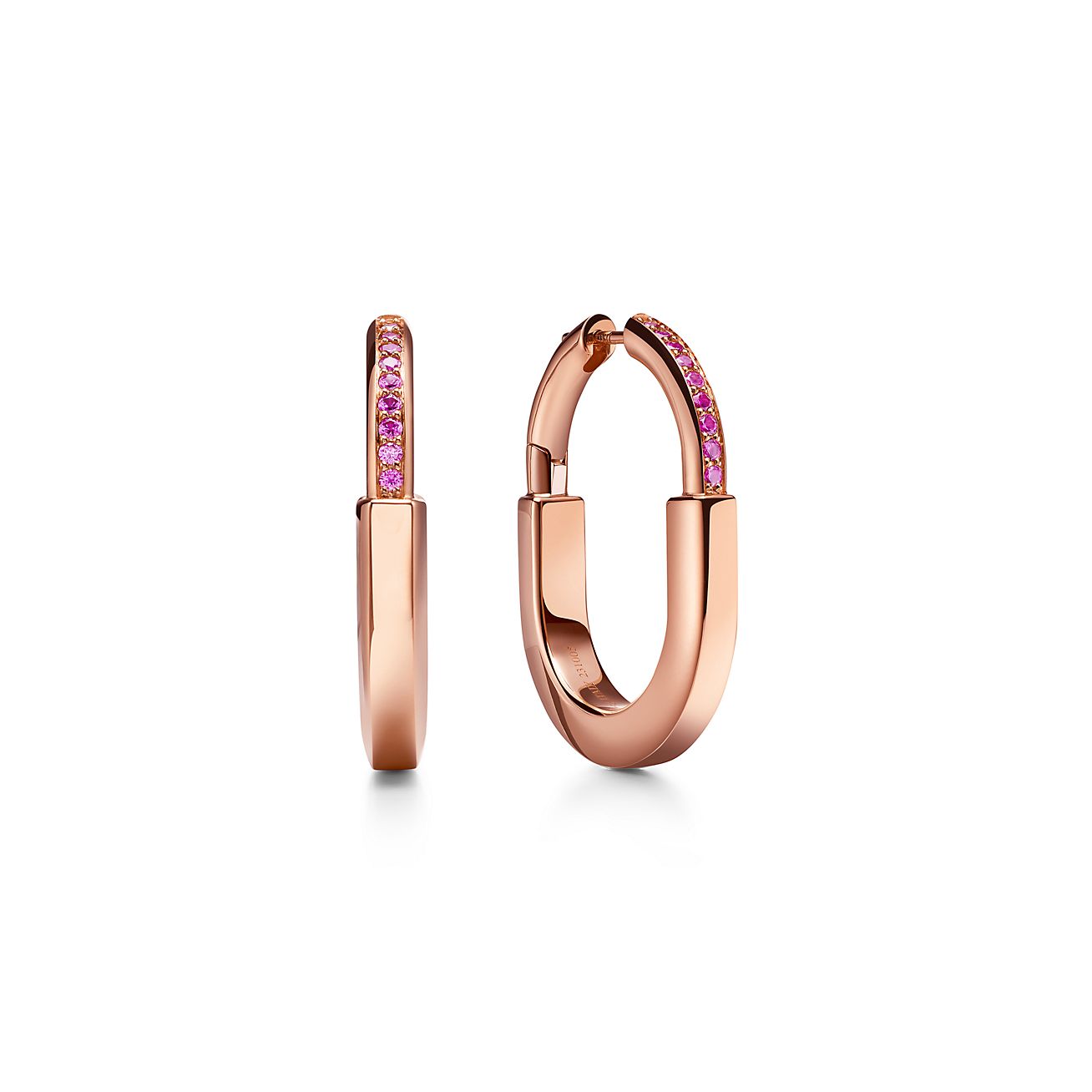 18K Tiffany Lock ROS隆搂| Edition Medium Earrings