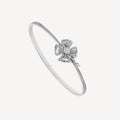 18K BVLGARI BV Fiorever Pave Diamond Bracelet