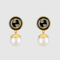 18K Gucci Blondie Pendant Earrings