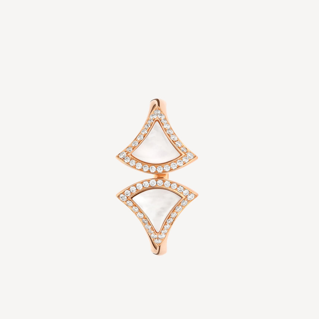 18K BVLGARI BV Divas' Dream Pearl Ring